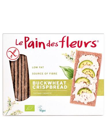 Knækbrød Boghvede 150 g. Glutenfri og Økologisk